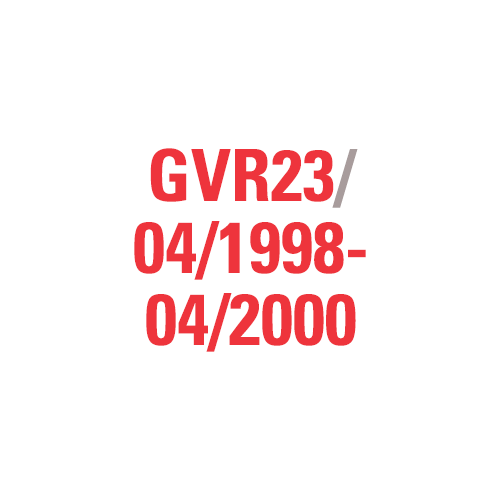 GVR23 04/1998-04/2000